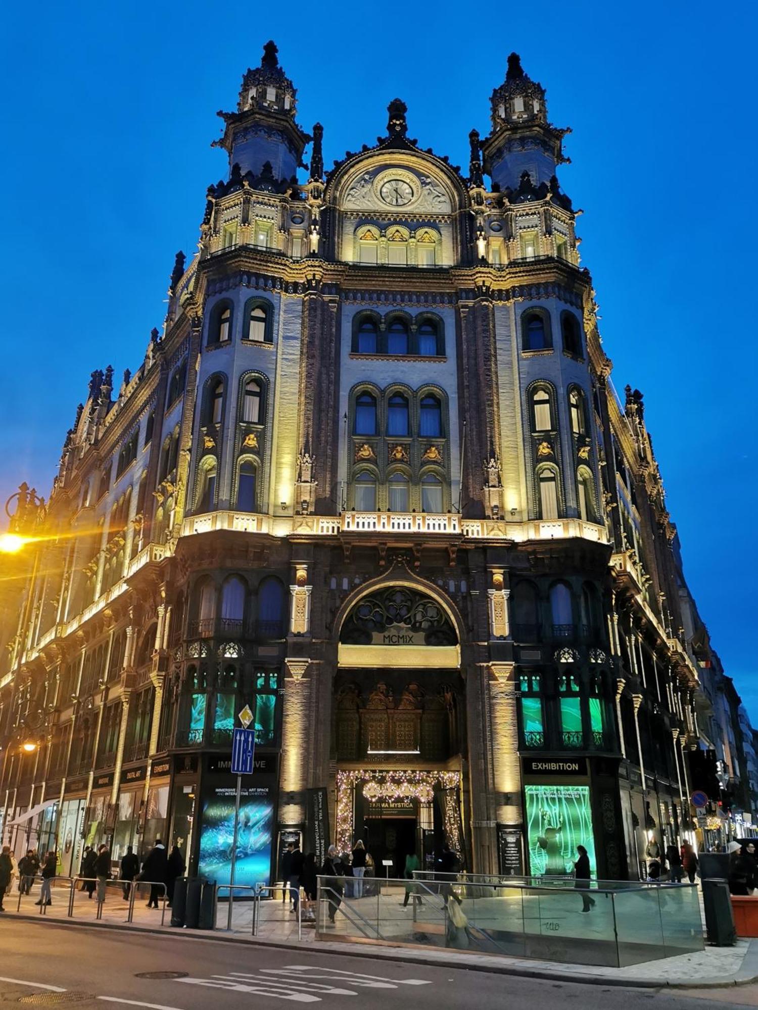 Cheerful Downtown Budapest